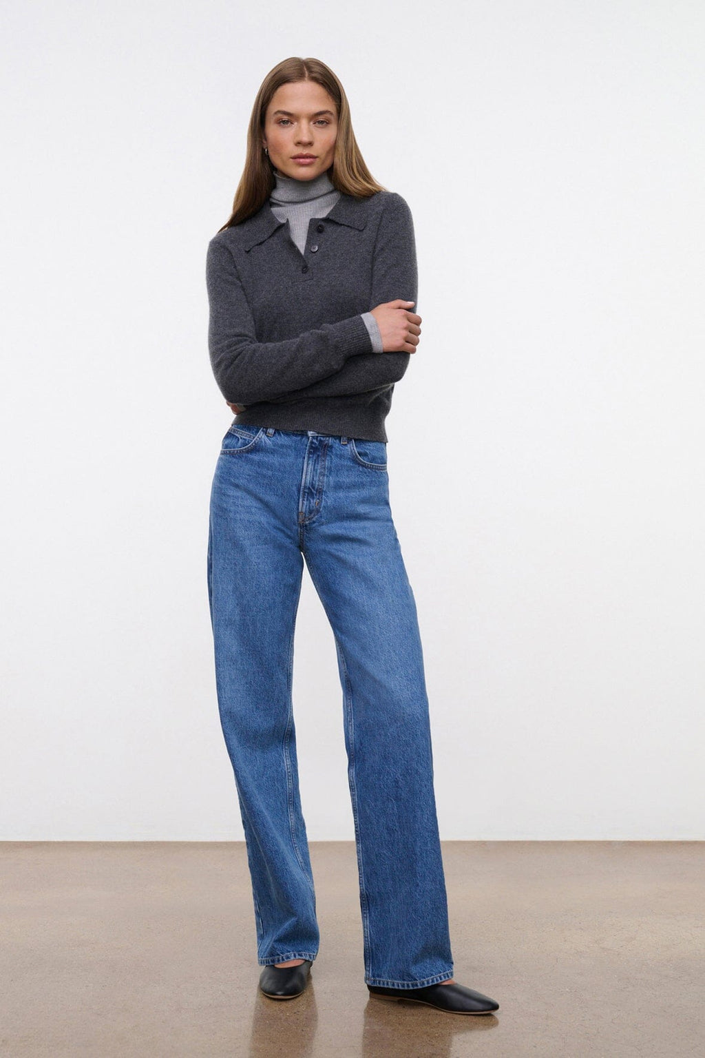 LEO HIGH RISE JEAN | VINTAGE WASH