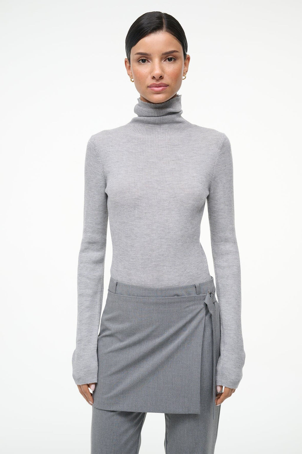 TONI SUPERFINE CASHMERE SWEATER | ASH GREY