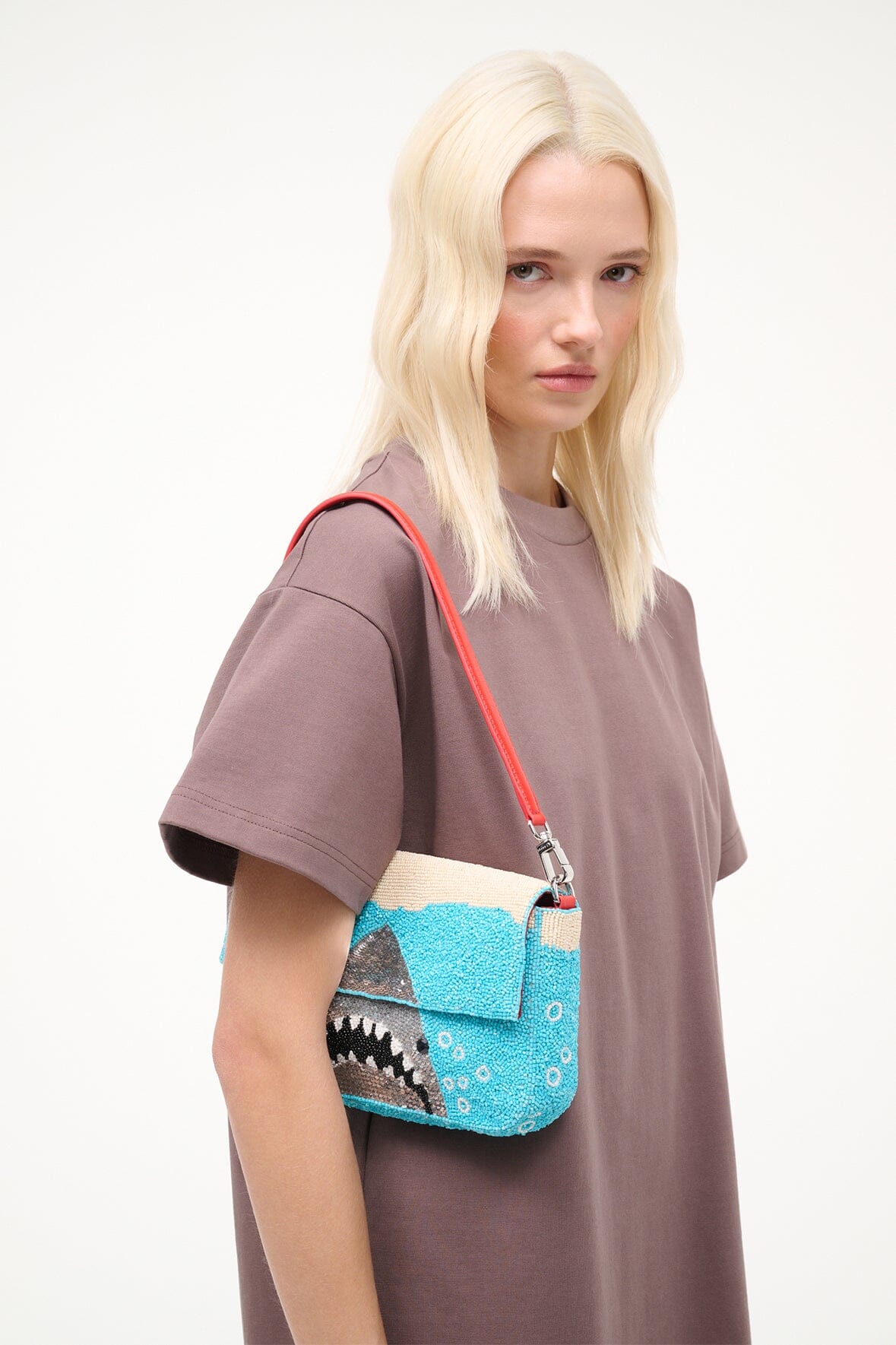 TIMMY SHOULDER BAG | GREAT WHITE