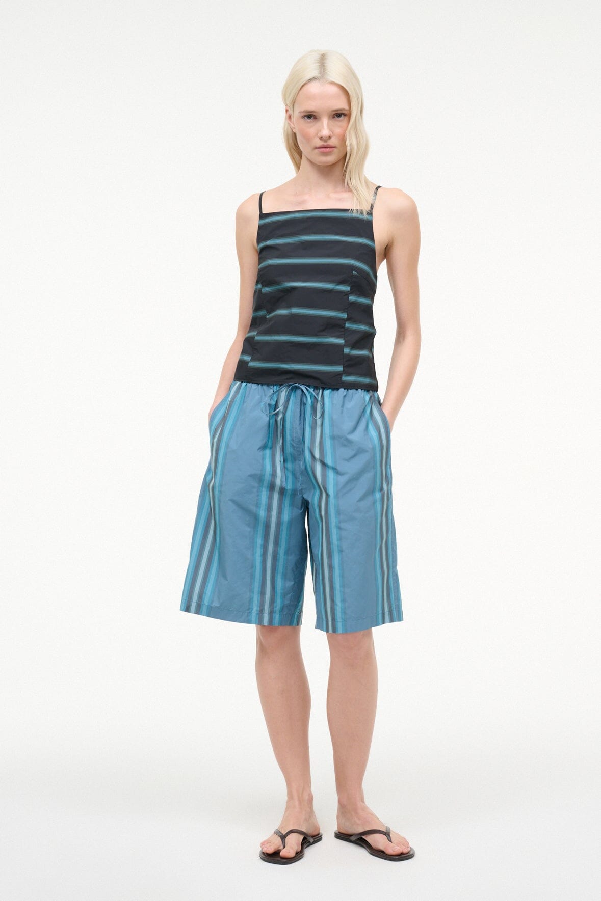 MATEO BERMUDA SHORT | MARINA STRIPE