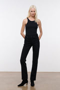 TEDDY STRAIGHT JEAN | BLACK