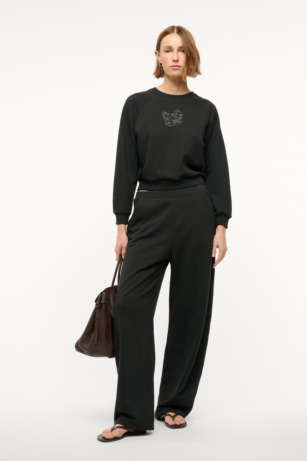 CUSTOM STAUD x C.BONZ ENDURANCE SWEATSHIRT | BLACK