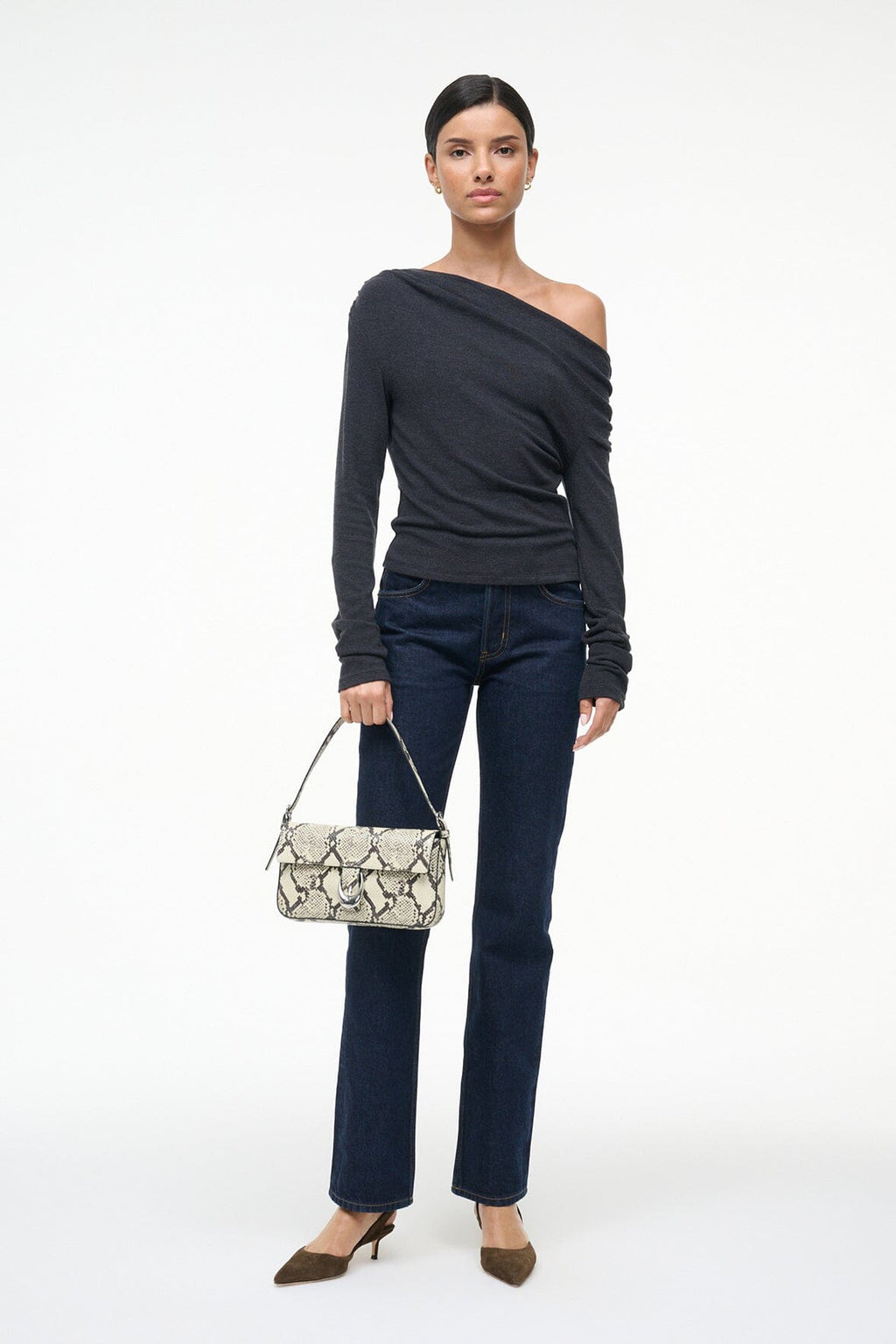 PHILOMENA TOP | CHARCOAL