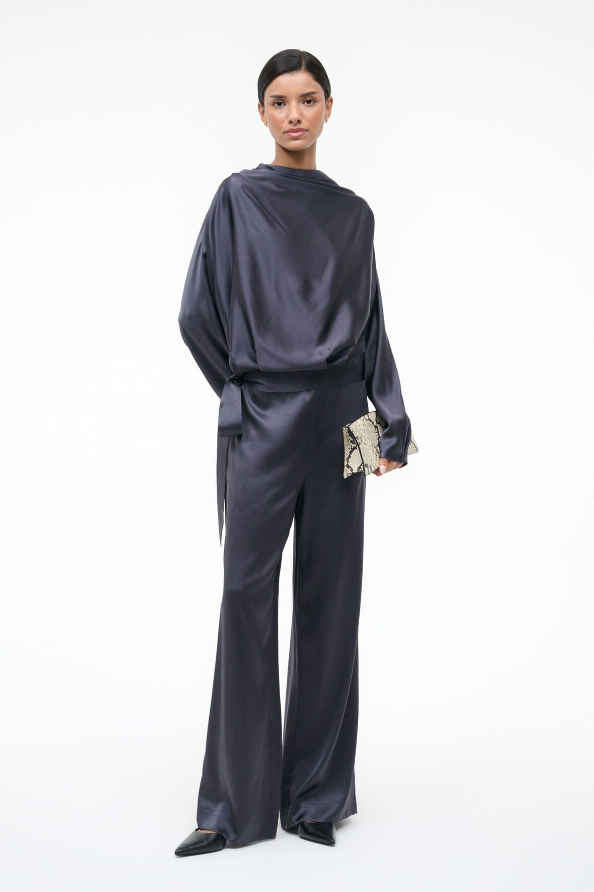 STROLL SILK PANT | NOCTURNE