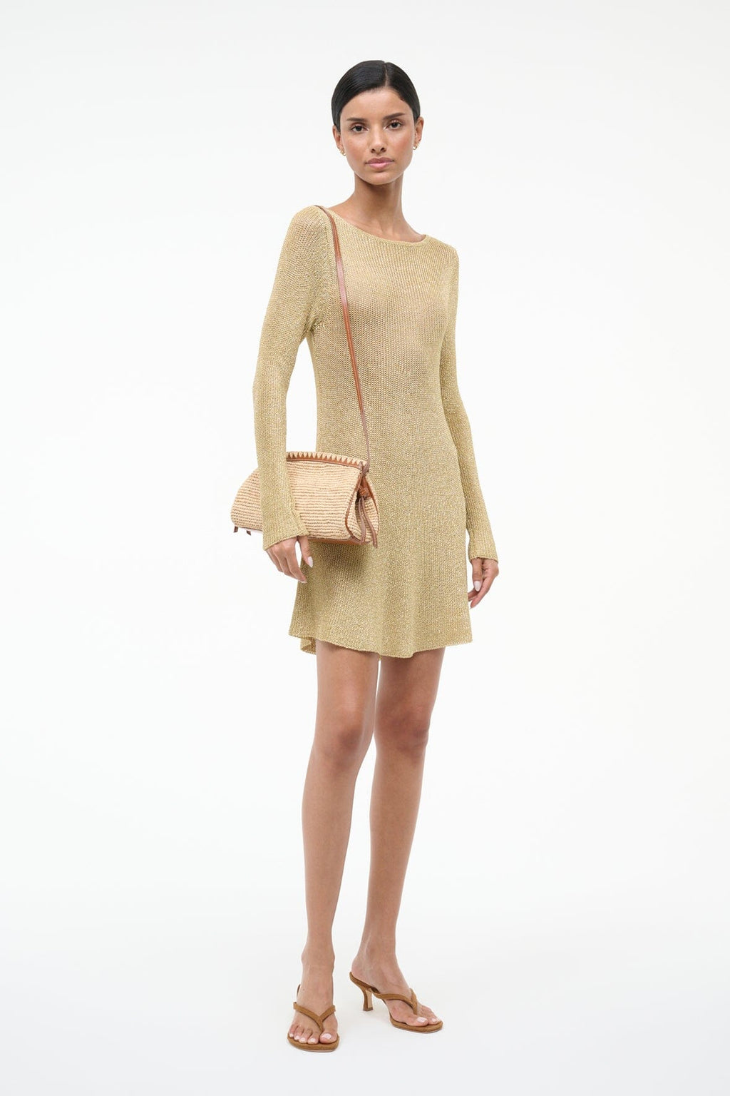 MAUDE CONVERTIBLE CLUTCH | NATURAL TAN