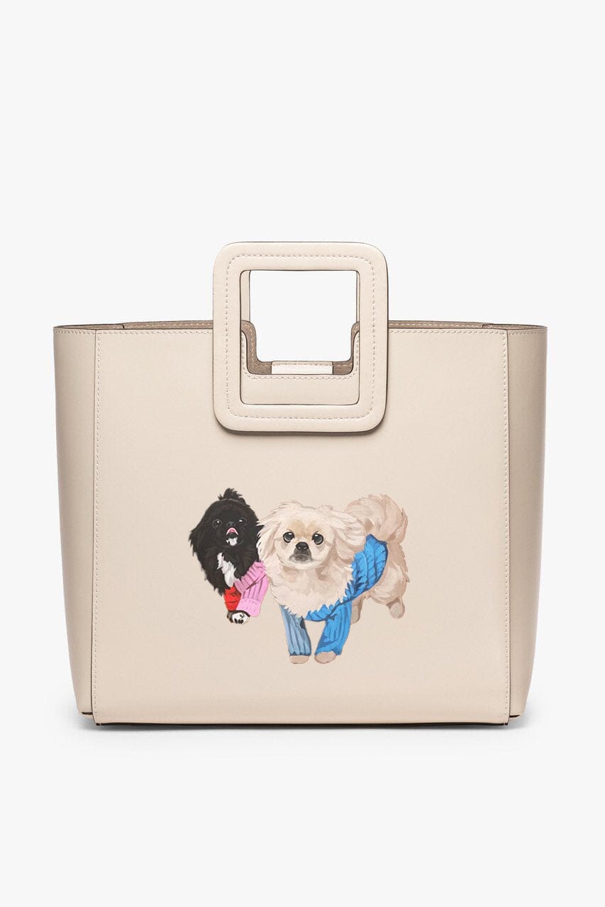 CUSTOM SHIRLEY LEATHER BAG | CREAM