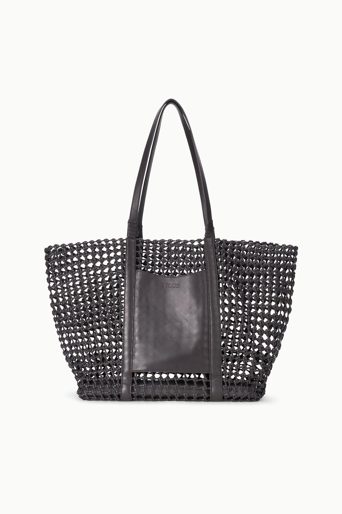 GETAWAY HAND-KNOTTED TOTE BAG | ESPRESSO