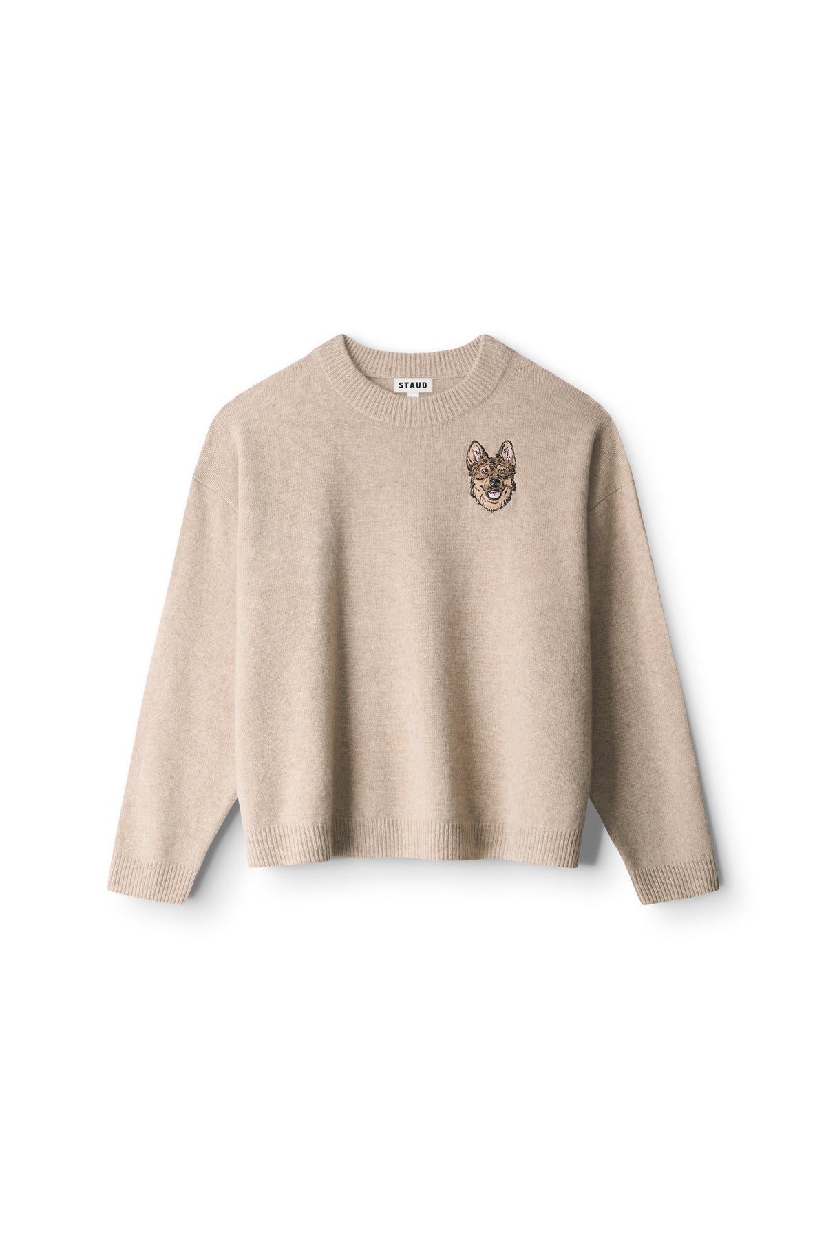 CUSTOM STAUD x C.BONZ SERRANO CASHMERE SWEATER | STONE