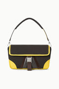 TONY SHOULDER BAG | ESPRESSO LEMON